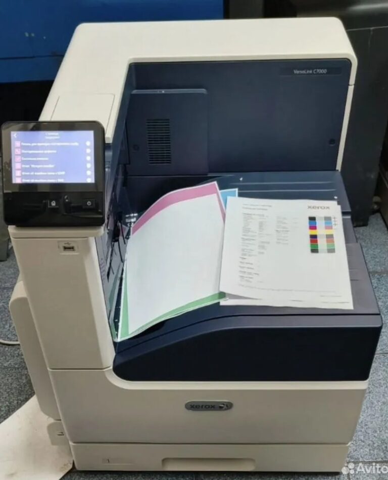 Принтер цветной Xerox c7000 86стр